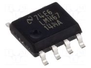 IC: operational amplifier; 400MHz; Ch: 1; SO8 TEXAS INSTRUMENTS