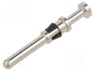 Contact; male; copper alloy; nickel plated; 0.75÷1mm2; crimped HARTING