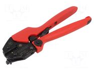 Tool: for crimping; 26AWG÷24AWG; insulated connectors MOLEX