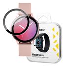 Wozinsky Watch Glass Hybrid Glass for Samsung Galaxy Watch Active 2 44 mm Black, Wozinsky