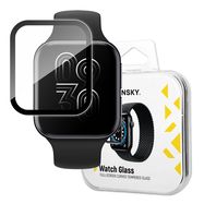 Wozinsky Watch Glass hybrid glass for Oppo Watch 41 mm black, Wozinsky