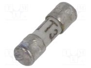 Fuse: fuse; time-lag; 3.15A; 125VAC; 125VDC; ceramic,cylindrical SCHURTER