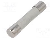 Fuse: fuse; ultra rapid; 6.3A; 500VAC; ceramic,cylindrical; A12FA SCHURTER