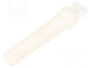Sealing pin; Ampseal 16; white; Size: 20 TE Connectivity