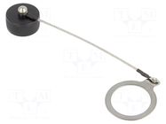 Protection cover; MIL-DTL-38999 Series III; size 15; black AMPHENOL AIR