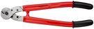 KNIPEX 95 77 600 Wire Rope and ACSR-Cable Cutter with dipped insulation galvanized 600 mm