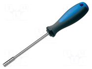 Screwdriver; 6-angles socket; HEX 9mm; 629TBI; Overall len: 245mm UNIOR