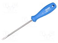 Screwdriver; slot; 5,5x1,0mm; 605NI; Blade length: 125mm UNIOR