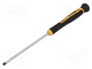 Screwdriver; slot; precision; 4,0x0,8mm; 100mm FELO