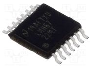 IC: operational amplifier; 400MHz; Ch: 2; TSSOP14; 8÷12.5VDC; tube TEXAS INSTRUMENTS