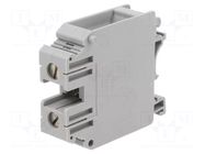 Splice terminal: rail; 800V; screw terminal; grey; polyamide PHOENIX CONTACT