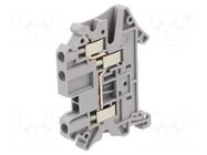 Splice terminal: rail; screw terminal; grey; polyamide; 0.14÷4mm2 PHOENIX CONTACT