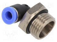 Push-in fitting; angled 90°,twistable; -0.95÷15bar; Thread: 1/2" PNEUMAT