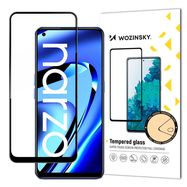 Wozinsky Super Tough Full Glue Tempered Glass Full Screen With Frame Case Friendly Realme Narzo 50A Black, Wozinsky