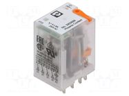 Relay: industrial; 4PDT; Ucoil: 230VAC; 6A/250VAC; 6A/250VDC PHOENIX CONTACT