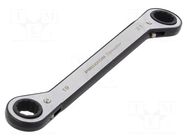 Wrench; box,with ratchet; 19mm,21mm; Speeder PROXXON