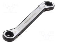 Wrench; box,with ratchet; 17mm,19mm; Speeder PROXXON