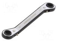 Wrench; box,with ratchet; 10mm,11mm; Speeder PROXXON