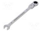 Wrench; combination spanner,with joint; 8mm; MicroSpeeder PROXXON