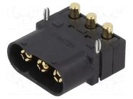 Connector: DC supply; socket; male; MR60; 35A; 600V; PIN: 3; on PCBs AMASS
