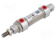 Round cylinder; Piston diam: 25mm; Piston stroke: 25mm; 1÷10bar PNEUMAT