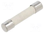 Fuse: fuse; 8A; 250VAC; 125VDC; quick blow; ceramic,cylindrical EATON/BUSSMANN