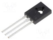 Transistor: NPN; bipolar; 80V; 1.5A; 12.5W; SOT32 