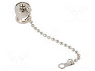 Protection cover; chain; Application: BNC socket AMPHENOL RF