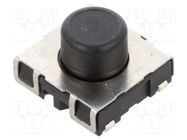 Microswitch TACT; SPST-NO; Pos: 2; 0.05A/42VDC; SMT; none; 1.8N SCHURTER