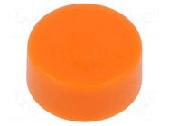 Button; 9.25mm; SMS; orange SCHURTER