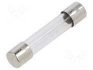 Fuse: fuse; 2.5A; 250VAC; quick blow; cylindrical,glass; 6.3x32mm EATON/BUSSMANN