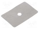 Heat transfer pad: graphite; L: 36.5mm; W: 24mm; Thk: 0.2mm; 20W/mK PANASONIC