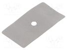 Heat transfer pad: graphite; L: 51mm; W: 27mm; Thk: 0.2mm; 20W/mK PANASONIC