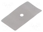 Heat transfer pad: graphite; L: 51mm; W: 27mm; Thk: 0.2mm; 20W/mK PANASONIC