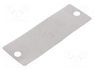 Heat transfer pad: graphite; L: 92mm; W: 32mm; Thk: 0.2mm; 20W/mK 