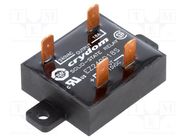 Relay: solid state; Ucntrl: 3÷15VDC; 18A; 24÷280VAC; EZ; 1-phase 