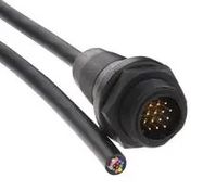 CABLE ASSY, 14P CIR PLUG-FREE END, 3M