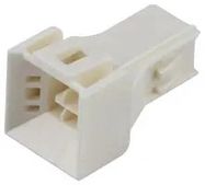 CONN HOUSING, PLUG, 4POS, 2.5MM, NATURAL