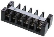 TERMINAL BLOCK, BARRIER, 6 POSITION, 16-10AWG