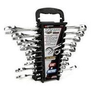 22 Piece Combination Wrench Set - SAE and Metric
