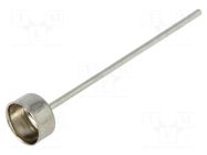 Fuse holder; 6.3x32mm; Imax: 16A; Contacts: brass; nickel plated ESKA