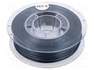 Filament: PET-G; Ø: 1.75mm; light steel; 220÷250°C; 330g DEVIL DESIGN