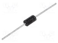 Diode: rectifying; THT; 600V; 3A; Ammo Pack; Ifsm: 150A; DO27; 100ns 