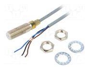 Sensor: inductive; OUT: PNP / NO; 0÷6mm; 10÷36VDC; M12; 2m; IP67 CARLO GAVAZZI