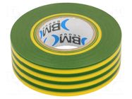Tape: electrical insulating; W: 25mm; L: 25m; Thk: 0.15mm; PVC film BM GROUP