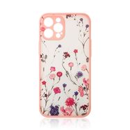 Design Case for Samsung Galaxy A12 5G floral pink, Hurtel