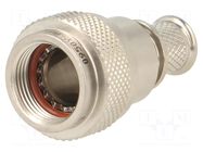 Plug cover; size 11; MIL-DTL-38999 Series III; silver AMPHENOL AIR