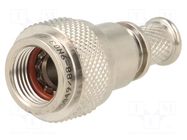 Plug cover; size 9; MIL-DTL-38999 Series III; silver AMPHENOL AIR