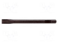 Chisel; for concrete; L: 400mm; hexagonal; Socket size: 19mm RENNSTEIG
