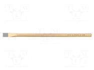 Cold chise; Tipwidth: 12mm; L: 250mm; Plating: varnish RENNSTEIG